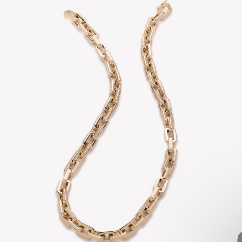 Eddie Borgo Chunky Gold Chain Necklace - Picture 3 of 4